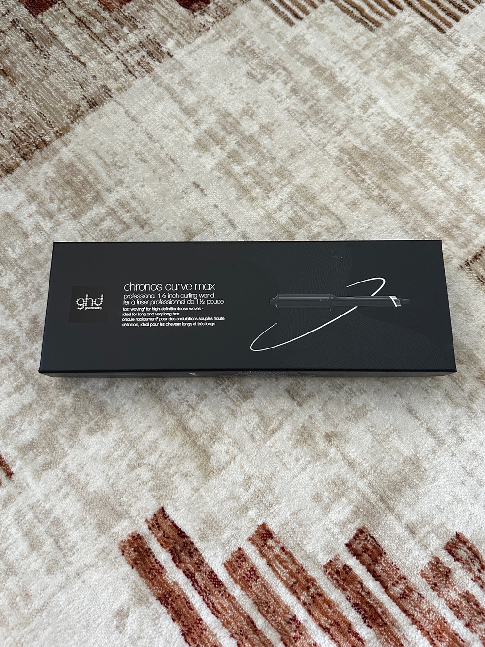 ghd chronos curve max wand hair curling wand